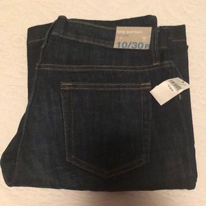 Gap Long and Lean size 10 jeans